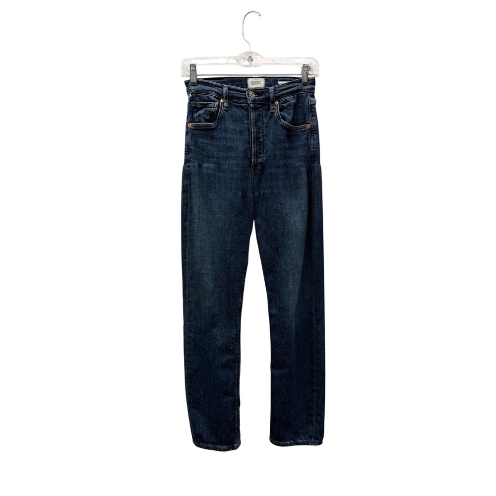 Citizens of‎ Humanity Jolene Jeans Women's Size 0 Dark Blue Straight Leg